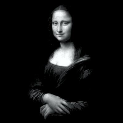 Mona Lisa Ghost Design